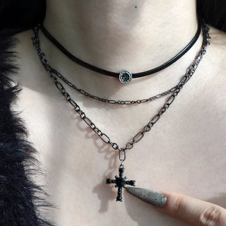 Black Love Necklace