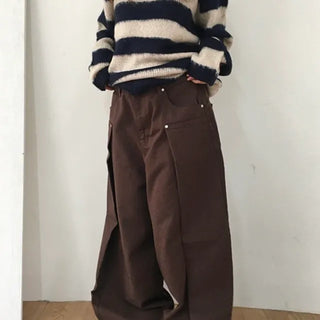 Big Pintuck Mega Cotton Pants