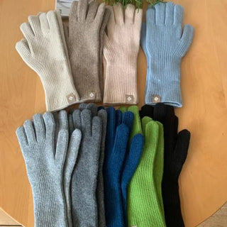 Iko Wool Knit Gloves (Thumb and Index Finger Open)