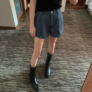 Fizzene denim shorts