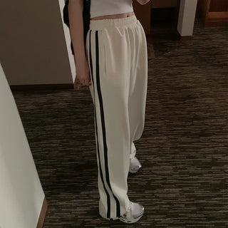 Stem banding track pants