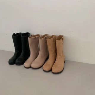 Glamping half boots