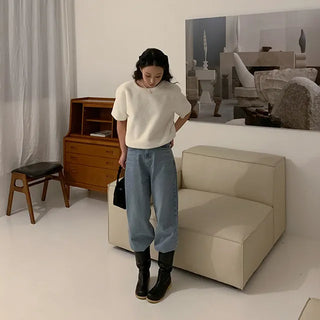 Chateau denim wide pants