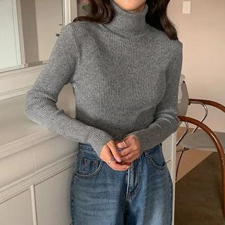 Hustle ribbed turtleneck