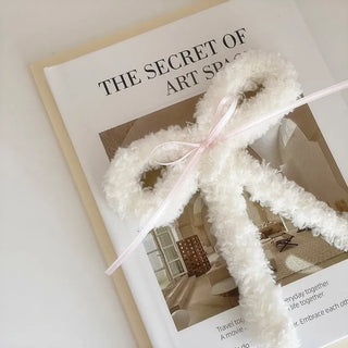 Lovely Ribbon Key Ring  Chenille Key Ring Bag Key Ring Handmade Key Holder Bag Charm Bag Decoration