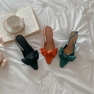 Loewe Satin Slingback
