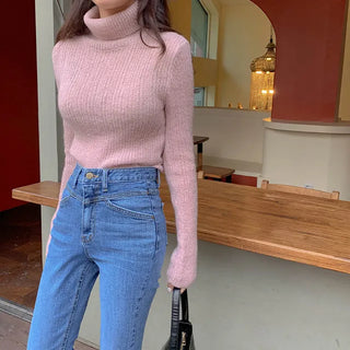 Loving Slim Fit Turtleneck Knit