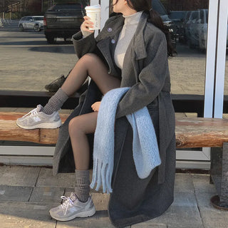 Floe High-Neck Down Quilted Long Coat