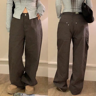 Kenicle Double Hip Pocket Wide Pants