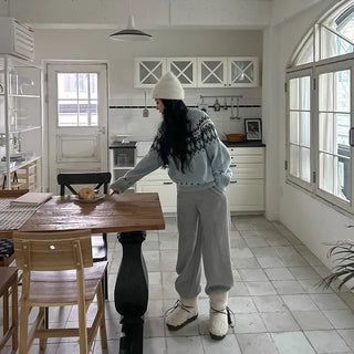 Head double-brushed jogger pants