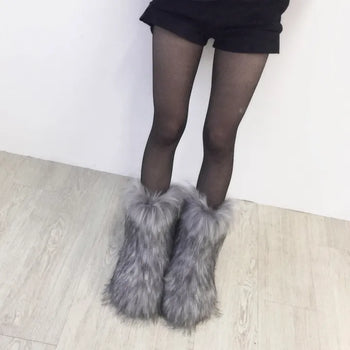 EVE FUR BOOTS