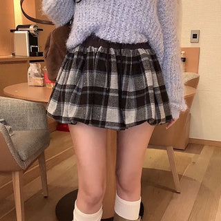 Nodes banding balloon skirt
