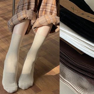 Feline Daily ribbed socks