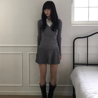 Jeff Knit Two-Piece Set (one color)