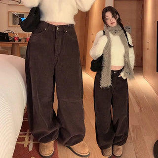 Pedition corduroy wide pants