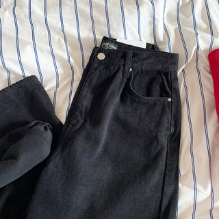 Cotton Fleece-lined Wide Pants  Winter Fleece-lined Cotton Pants Casual Long Pants