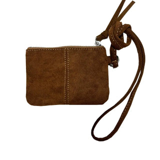 Suede mini bag