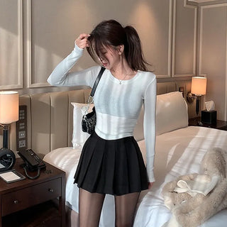 Stron Crop Round T-shirt