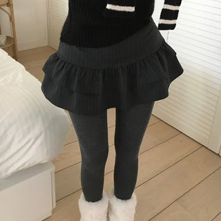 Striped Culottes & Tiered Skirts
