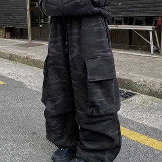 Liner Camo Balloon Cargo Training Pants