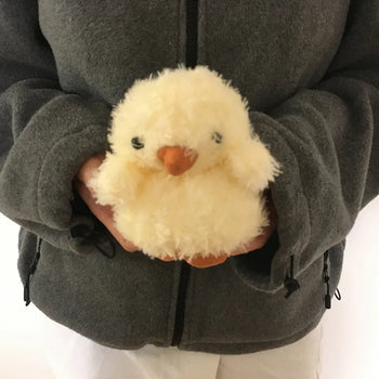 Yellow Chick Plush Toy AirPods Case
