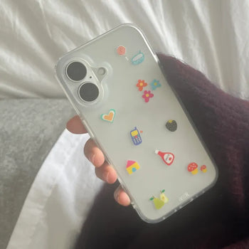 Mini Drawing Translucent iPhone Case