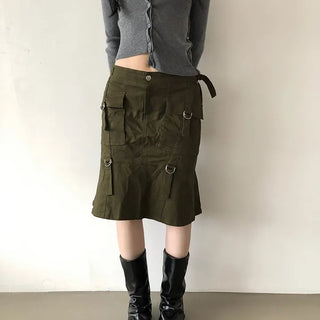Comma Cargo Skirt | Comma Cargo Midi Skirt