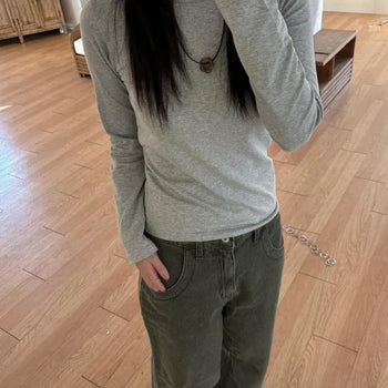 Modal Basic Inner Long Sleeve Tee