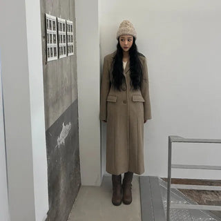 Curit line wool coat