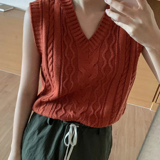 Davi knit vest