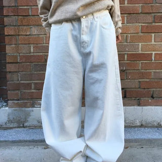 Peach Mega Wide Cotton Pants