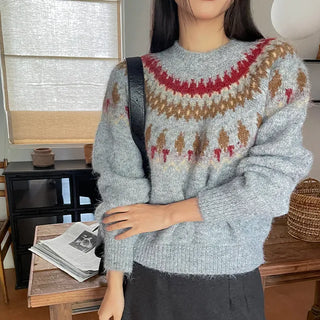 Kiko Vintage Mohair Nordic Knit
