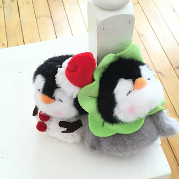 Cute Penguin Fluffy AirPods Case