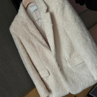Laurent Mohair Loose Fit Jacket