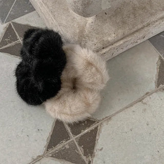 Mink Scrunchie