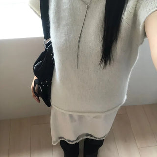 Wool Short Sleeve Knit