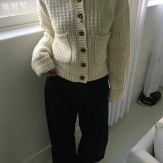 Grand Collar Cardigan
