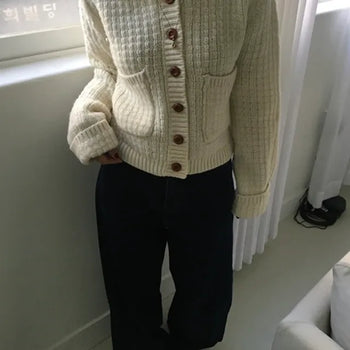Grand Collar Cardigan