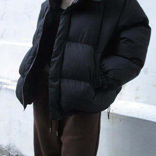 Hooded padded jumper