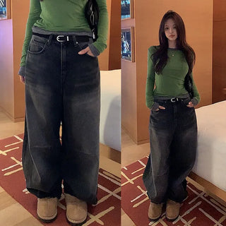 Rajab Dart Semi-High Wide Pants