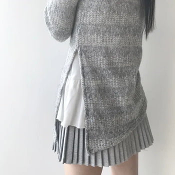 pony pleats skirt  / pony pleats skirt