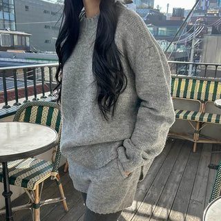 Reva Knit Shorts Set