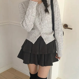 Cupid Cable Crop Cardigan