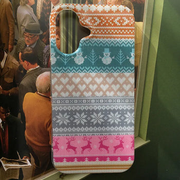 Dindi Nordic Pattern Gel Hard iPhone Case