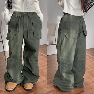 Tolve Out-Pocket Wide Pants [Fleece-lined]