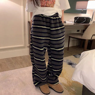 Strats banding tumble wide pants