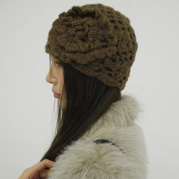 Big Flower Corset Beanie (5 colors)