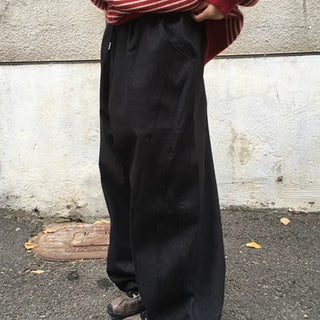 *Denim ver* Curved Denim Pants
