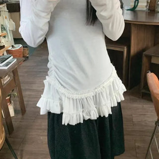 Kid Frill Layered Long Sleeve Tee