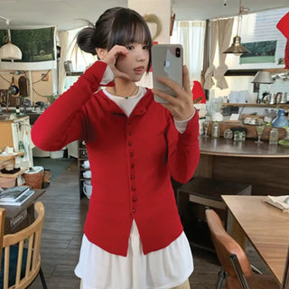 Mir Ribbed Fleece Cardigan